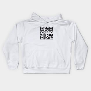 Secret QR Code Kids Hoodie